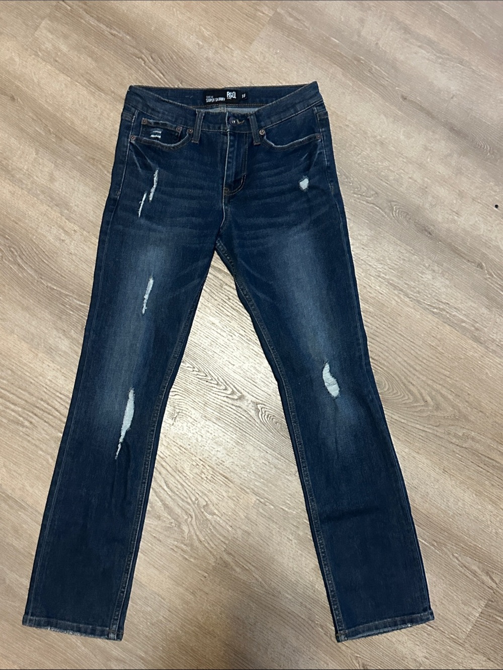 RSQ Dark Indigo Slim Straight Men's Jeans